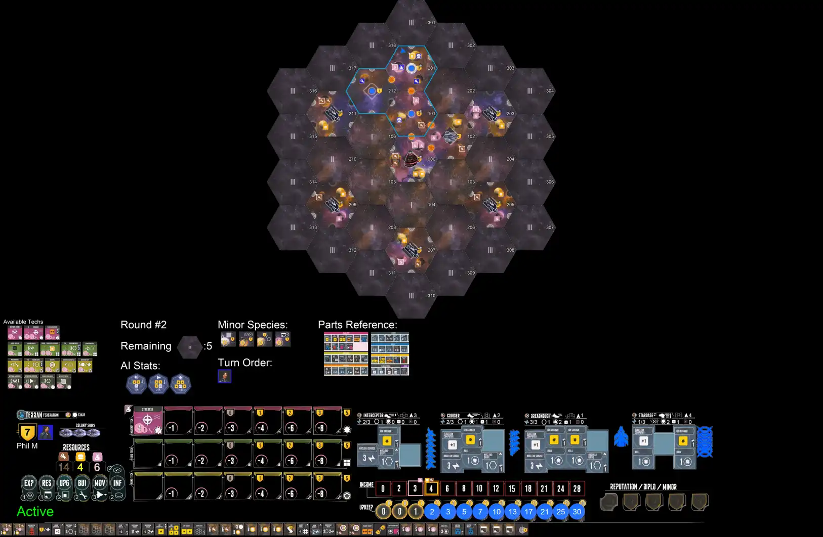 End of round 1 for test2