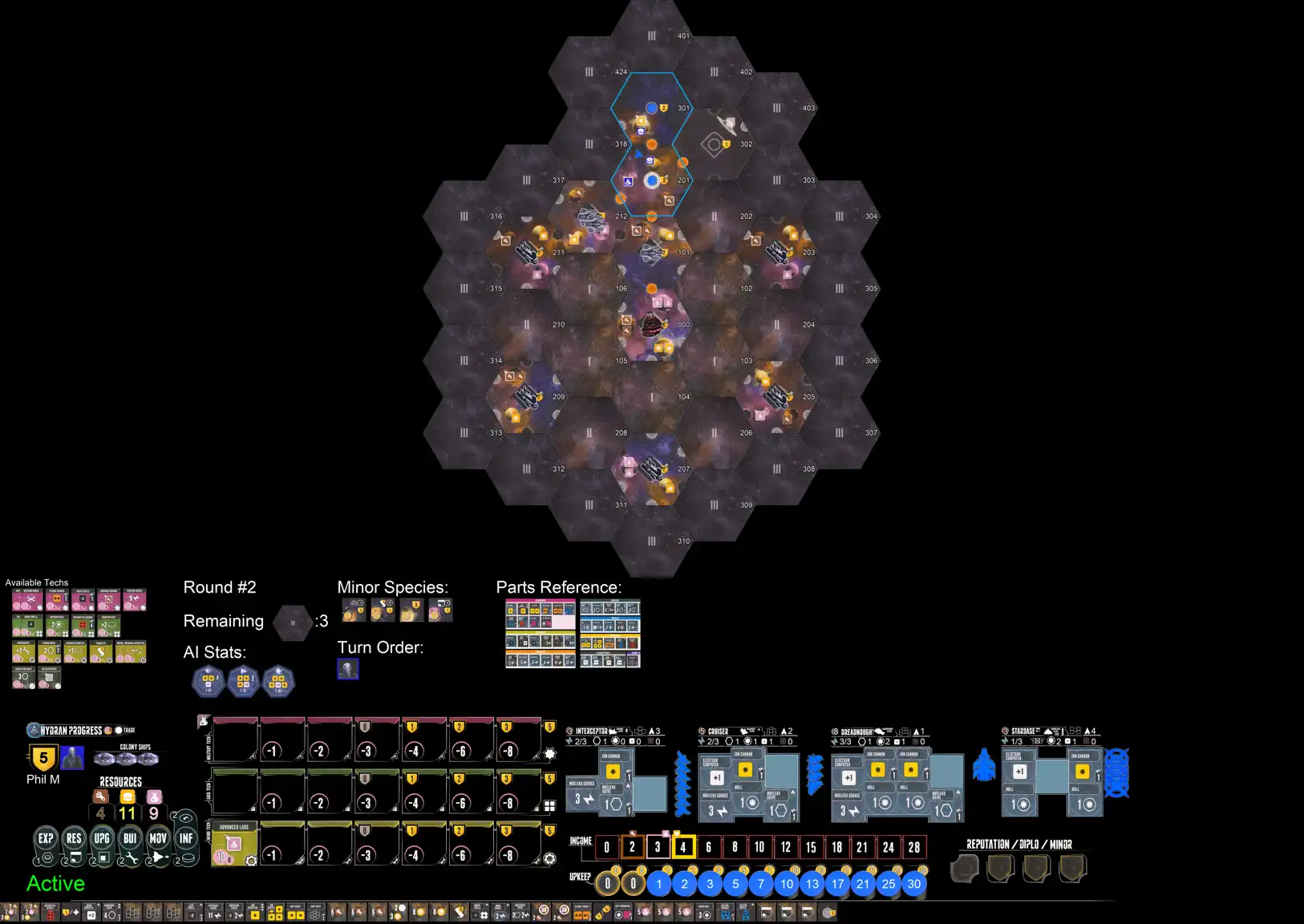 End of round 1 for test2