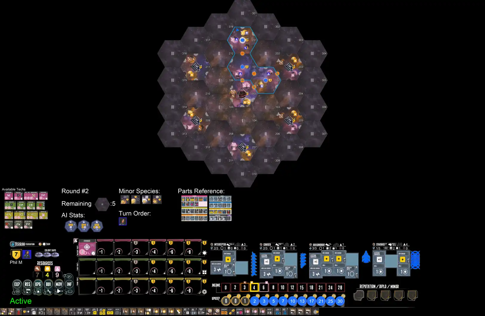 End of round 1 for test2